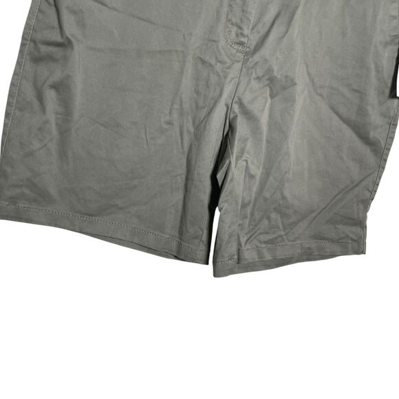 Sugar Magnolia Shorts Women's 8 Green Casual 7" Inseam Chino Flat NWT - Picture 3 of 9